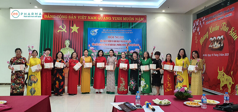 Tổng kết hoạt động trao quà kỷ niệm Ngày phụ nữ Việt Nam 20/10 của Omi Pharma-3