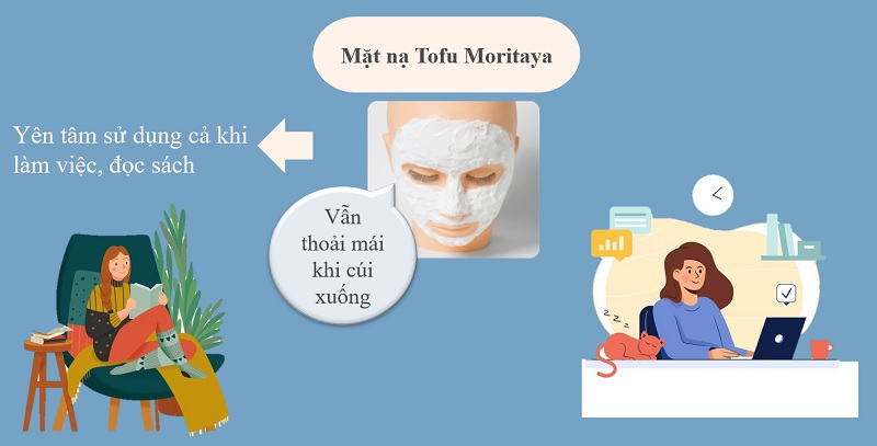 Review mặt nạ đậu hũ Nhật Bản Tofu Moritaya Mask mới nhất 2021-16