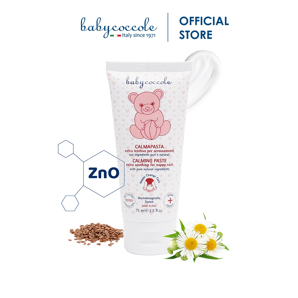 Kem chống hăm cho bé chiết xuất hoa cúc và ZnO Babycoccole 75ml