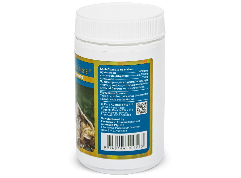 Tinh chất hàu tươi Vitatree Oyster Extract (90 viên)