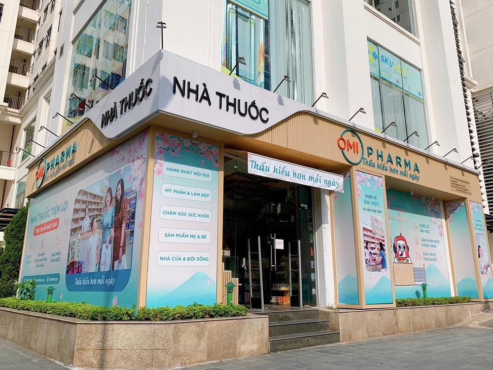 Omi Pharma khai trương cửa hàng đầu tiên tại Green Stars Phạm Văn Đồng
