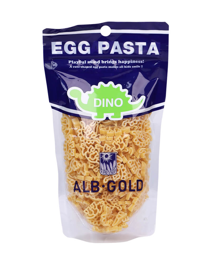 Nui trứng hình khủng long Dino Egg Pasta (Gói 90g) | Omi Pharma