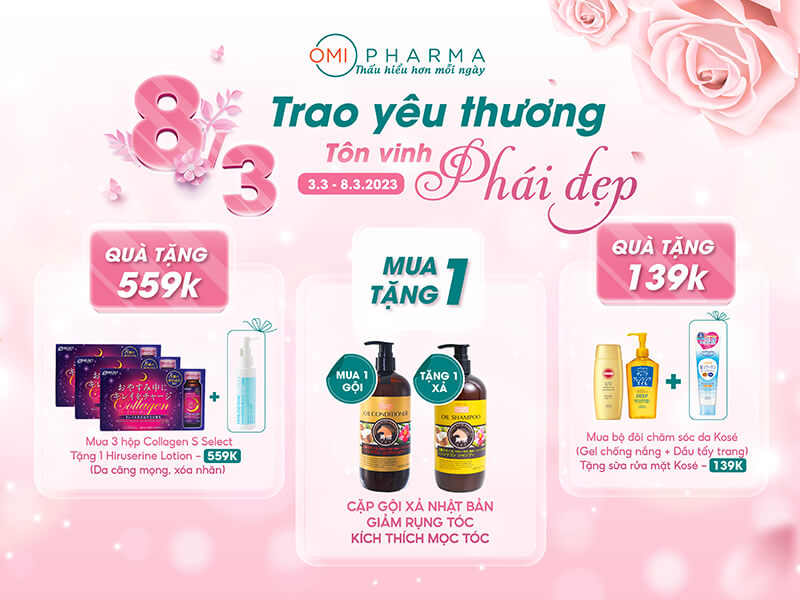 Omi Pharma mung Quoc te phụ nu Trao yeu thuong ton vinh phai dep 4