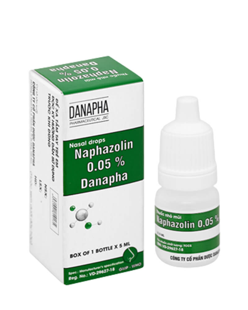 Thuốc xịt mũi Naphazolin có thể giảm sưng và sung huyết như thế nào?
