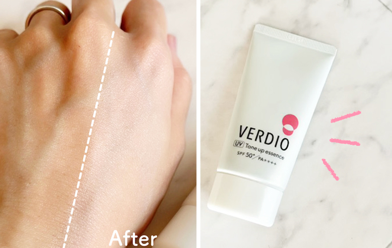 Tinh chất chống nắng dưỡng da và nâng tone sáng hồng dành cho da nhạy cảm Omi Verdio -2