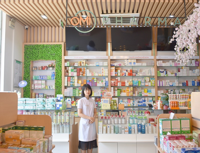 Omi Pharma - Nhà thuốc ở khu vực Mỹ Đình, Nam Từ Liêm theo tiêu chuẩn Nhật Bản 