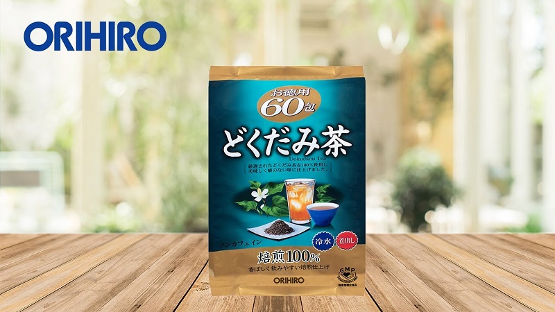 Review trà diếp cá Orihiro Nhật thải độc, trị mụn có tốt không? Cách dùng trà diếp cá Nhật-2