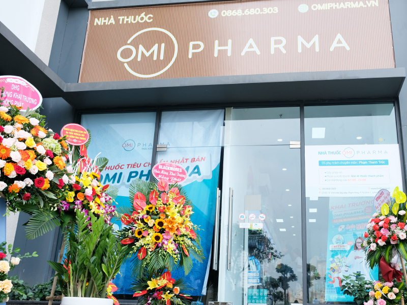 Thư cảm ơn Quý đối tác và khách hàng tham gia sự kiện Khai trương nhà thuốc Omi Pharma Vinhomes Skylake Phạm Hùng