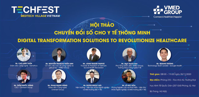 Techfest Vietnam 2020: Nền tảng chuyển đổi số cho y tế thông minh-1