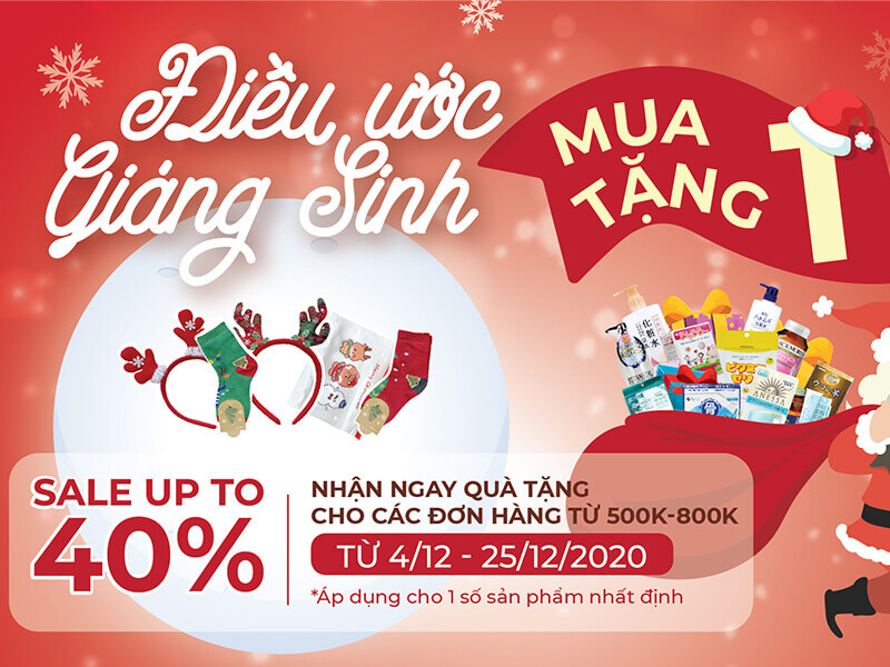 Omi Pharma khởi động tuần lễ mua sắm mừng Noel với chương trình “Điều ước Giáng sinh” 