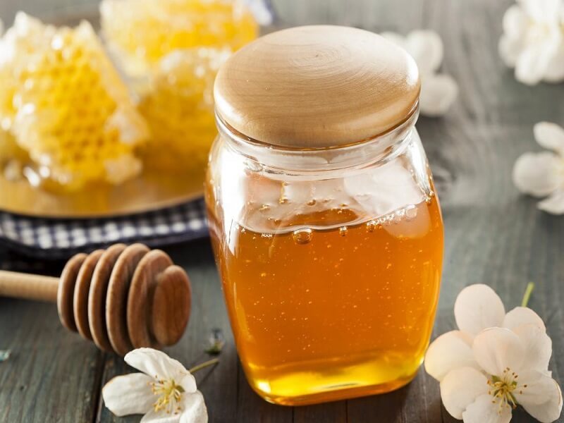giải rượu bằng mật ong