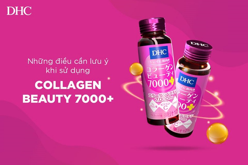 Collagen nước DHC Collagen Beauty 7000 Plus (Hộp 10 chai)-8