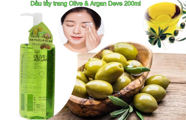 dau-tay-trang-olive-argan-deve-nhat-ban-chai-200ml