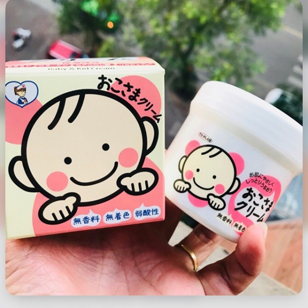 Kem dưỡng ẩm chống nứt nẻ da cho bé To-Plan Okosama Cream (Hũ 30g)-4