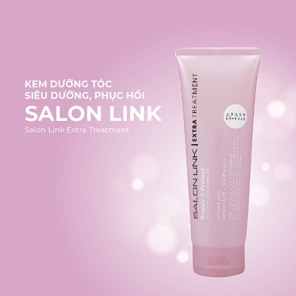 Kem dưỡng tóc Salon Link siêu dưỡng và phục hồi (Tuýp 250g) | Omi Pharma