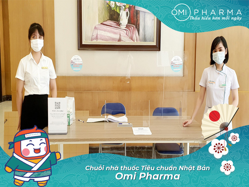 Omi Pharma tặng kính chắn Mica đồng hành cùng cư dân Times City quyết thắng đại dịch