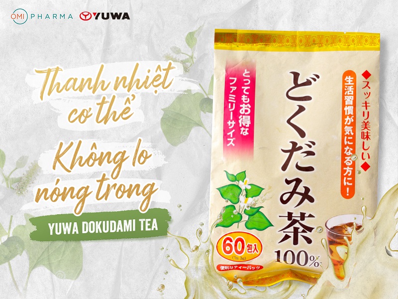 Trà Diếp cá Yuwa (Yuwa Dokudami tea 100%)