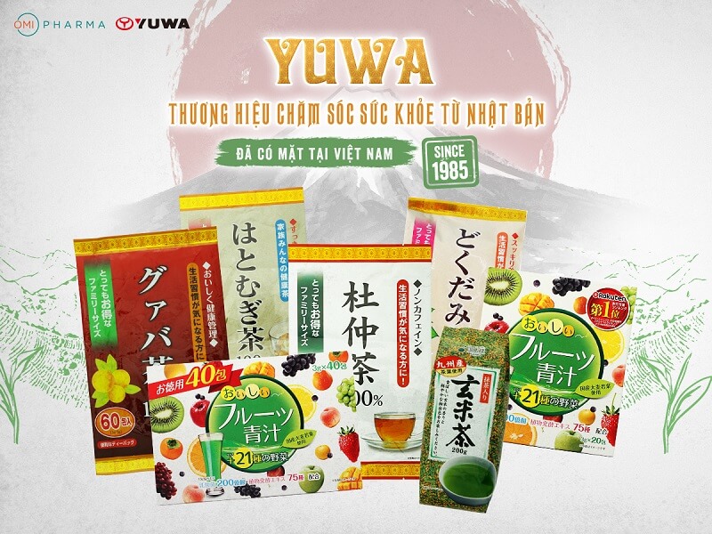 Trà Hạt Ý Dĩ Yuwa Nhật Bản (Yuwa hatomugi tea 100%)-6