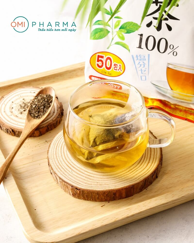 Trà Lá Đỗ Trọng Yuwa (Yuwa Tochu Tea 100%)-1