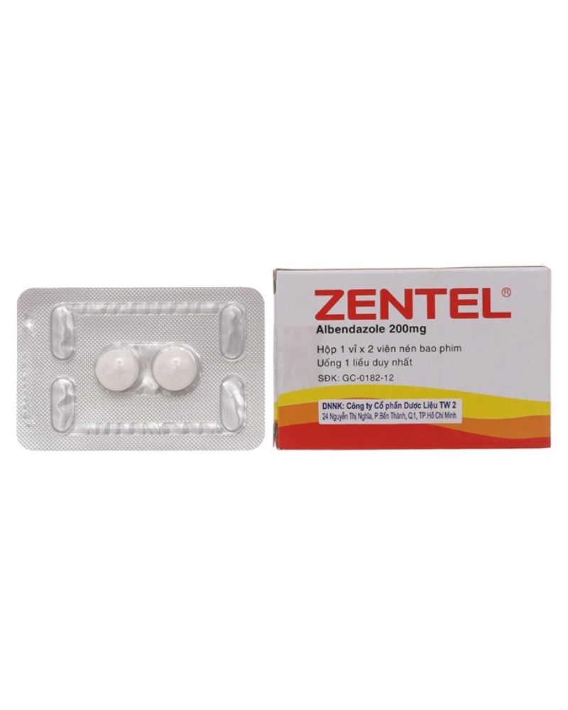 Thuốc tẩy giun albendazol 200mg có công dụng gì?
