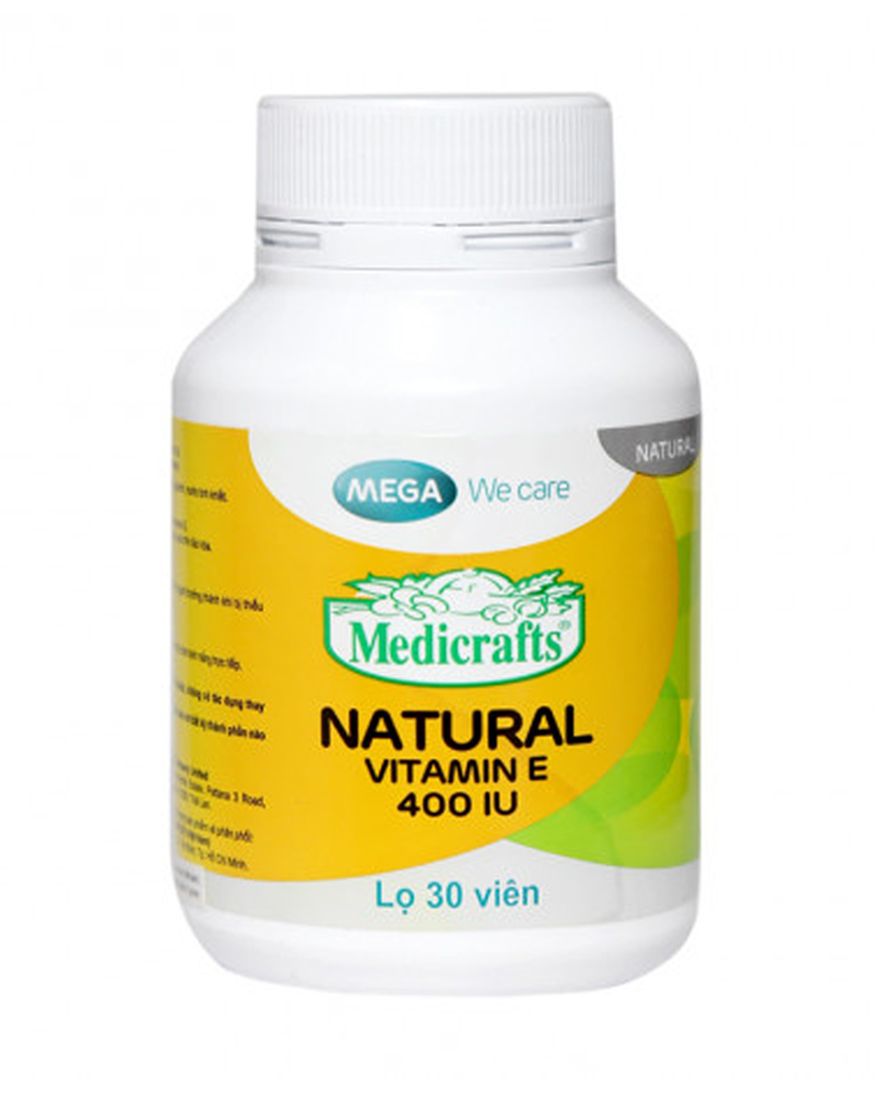 Lợi ích của Viên uống Medicrafts Natural Vitamin E 400IU như thế nào?
