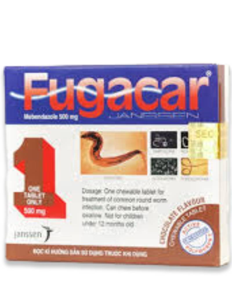 Fugacar vị socola là loại thuốc nào?
