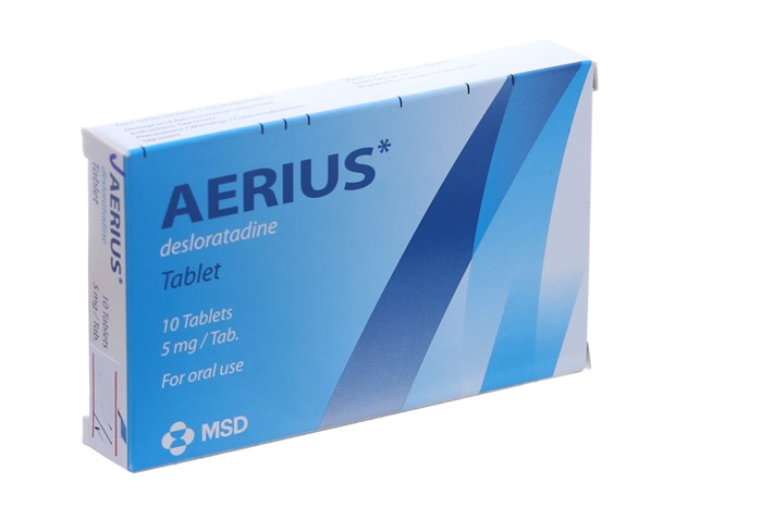 Thành phần chính của thuốc Aerius 5mg là gì?
