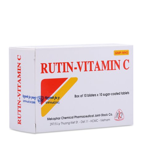 Thuốc Rutin C thuộc nhóm vitamin nào?
