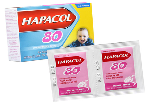 Thời gian cách nhau mỗi lần uống Hapacol 80 là bao lâu?
