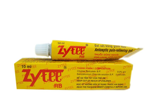 Thành phần và công dụng của thuốc bôi nhiệt miệng cho bé Zytee?
