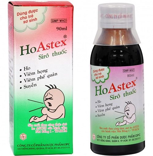 Thuốc HoAstex có thể dùng cho trẻ em không?