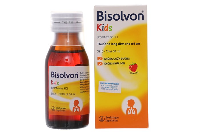 Bisolvon siro có tác dụng như thế nào trong việc điều trị ho và tiêu đờm?
