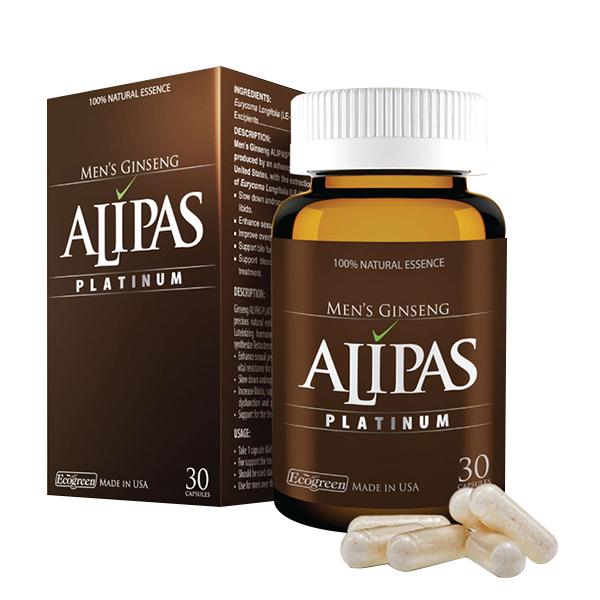 Thuốc bổ thận Alipas - Bí quyết tăng cường sinh lý nam giới