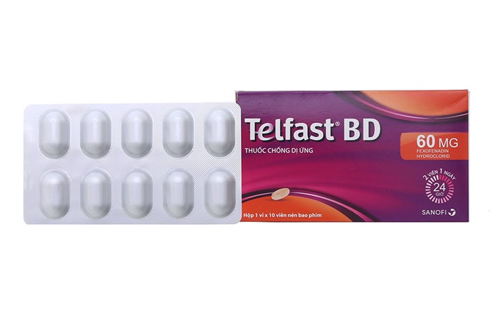 Telfast BD 60mg được chỉ định sử dụng cho đối tượng nào?
