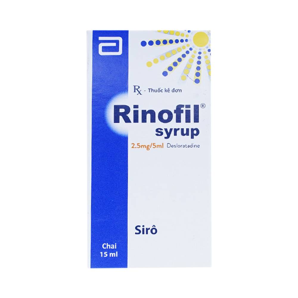 Thuốc Rinofil có tác dụng điều trị triệu chứng nào liên quan đến viêm mũi dị ứng?